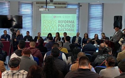 Concurrida participación en el segundo foro de la Reforma Política-electoral