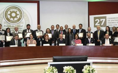 ENTREGA CANACINTRA PREMIO DE CALIDAD 2019 SAN LUIS POTOSÍ