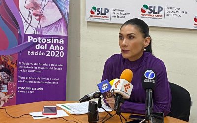 EL INSTITUTO DE LAS MUJERES DEL ESTADO DE SAN LUIS POTOSI ENTREGARÁ EL RECONOCIMIENTO “POTOSINA DEL AÑO, EDICIÓN 2020”