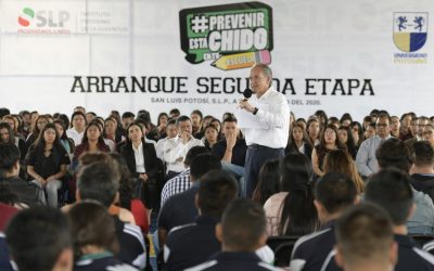 ARRANCA SEGUNDA ETAPA DE PREVENIR ESTÁ CHIDO EN TU ESCUELA