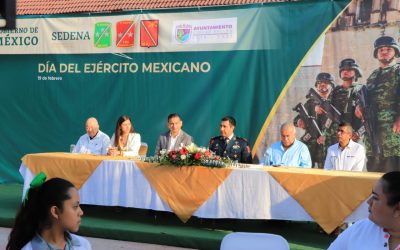 Conmemoran en Ciudad Valles el 107 aniversario del Ejército mexicano