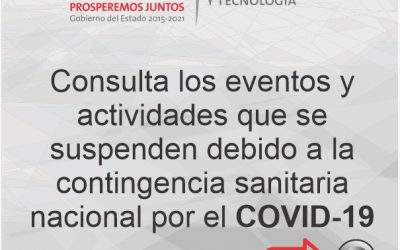 COPOCYT REPROGRAMA ACTIVIDADES POR CONTINGENCIA SANITARIA NACIONAL COVID-19