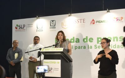 CONTINÚA SLP CON 7 CASOS CONFIRMADOS POR COVID-19