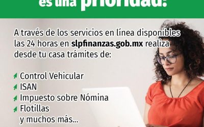 SECRETARÍA DE FINANZAS HACE UN LLAMADO A UTILIZAR LOS SERVICIOS EN LÍNEA