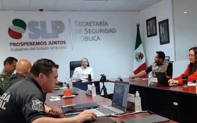 JUAN MANUEL CARRERAS SOSTIENE REUNIÓN VIRTUAL CON ALEJANDRO ROBLEDO SUBSECRETARIO DE LA SSPC.