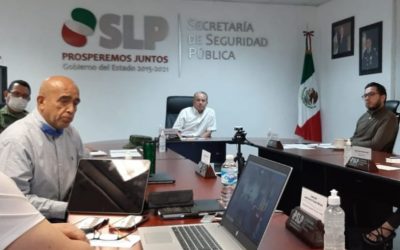 JUAN MANUEL CARRERAS COORDINA CON GOBIERNO FEDERAL ESTRATEGIA DE SEGURIDAD EN SLP.