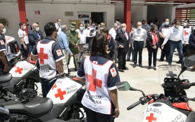 CONVOCAN JUAN MANUEL CARRERAS Y LORENA VALLE A SOCIEDAD A SOLIDARIZARSE CON LA CRUZ ROJA MEXICANA.