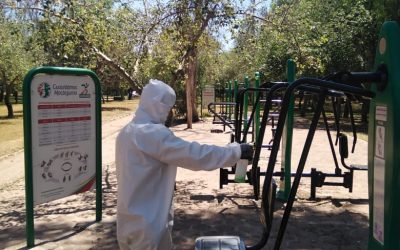 SE REALIZA REHABILITACIÓN Y MANTENIMIENTO EN LOS PARQUES TANGAMANGA I Y II.