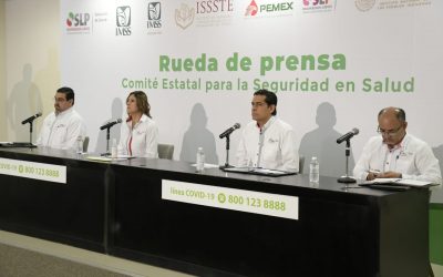 SLP EMPIEZA CON TRANSMISIÓN LOCAL DE COVID-19: SECRETARIA DE SALUD.