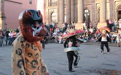 DANZA DE TECUANES Y MÁSCARAS.