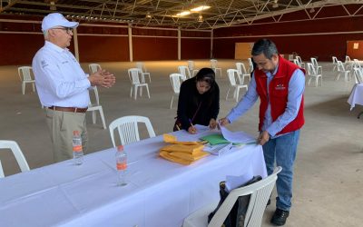 SEDESORE ENTREGA APOYOS ECONÓMICOS A AFECTADOS POR LLUVIAS DE LA COMUNIDAD DE LA JOYA EN SALINAS.