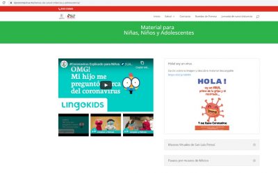 INFORMACIÓN ACTUALIZADA DEL CORONAVIRUS Y ACTIVIDADES EN CASA PARA TODA LA FAMILIA, DISPONIBLES EN SLPCORONAVIRUS.MX.