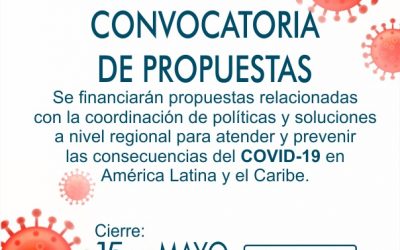 COPOCYT INVITA A PARTICIPAR EN CONVOCATORIA DE BIENES PÚBLICOS REGIONALES DEL BID.