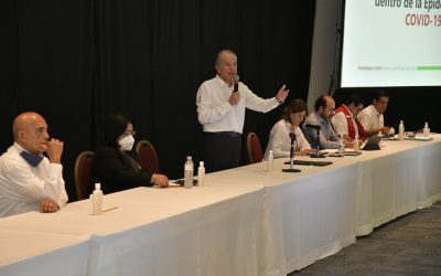 JUAN MANUEL CARRERAS PRESENTA ANTE LAS Y LOS PRESIDENTES MUNICIPALES, MEDIDAS PARA LA REAPERTURA GRADUAL DE ACTIVIDADES.