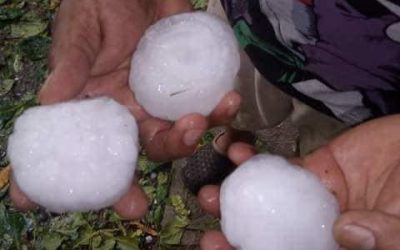 TORMENTA CON GRANIZO EN LA ZONA HUASTECA REPORTA PC.