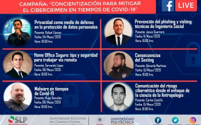 SECESP ORGANIZA CAMPAÑA SOBRE CIBERSEGURIDAD DURANTE CONTINGENCIA POR COVID-19.