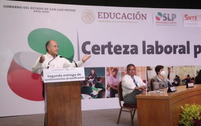 BASIFICACIÓN A 1 MIL 466 MAESTRAS Y MAESTROS POTOSINOS ES UN LOGRO HISTÓRICO PARA LA ENTIDAD: JUAN MANUEL CARRERAS.