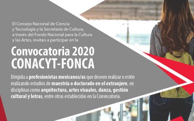 INVITA COPOCYT A PARTICIPAR EN LA CONVOCATORIA DE BECAS CONACYT-FONCA.