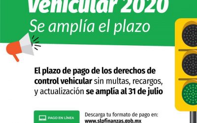 SE AMPLÍA PLAZO PARA PAGO DE CONTROL VEHICULAR Y DESCUENTO EN CAMBIO DE PROPIETARIO: DANIEL PEDROZA.