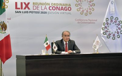 GOBERNADOR DE SLP JUAN MANUEL CARRERAS ASUME PRESIDENCIA DE LA CONAGO.