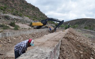 CEA CONSTRUYE COLECTOR SANITARIO Y REHABILITA LA PLANTA DE TRATAMIENTO DE AGUAS RESIDUALES EN ESCALERILLAS.