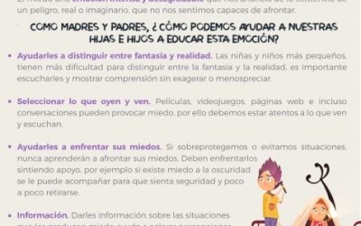 DIF ESTATAL EMITE RECOMENDACIONES PARA QUE NIÑAS, NIÑOS Y JÓVENES ENFRENTEN SUS MIEDOS.