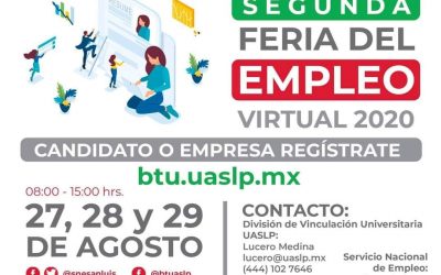 INVITA STPS A LA SEGUNDA FERIA DE EMPLEO VIRTUAL EN LA QUE SE OFERTARÁN CASI 3 MIL VACANTES