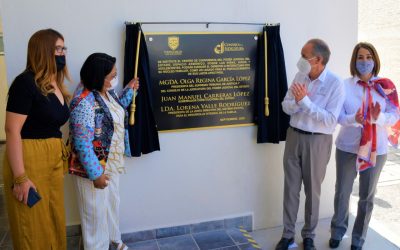 JUA MANUEL CARRERAS Y OLGA REGINA GARCÍA INAUGURAN EL CENTRO DE CONVIVENCIA FAMILIAR DEL PODER JUDICIAL.