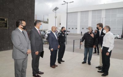 JUAN MANUEL CARRERAS, EL EMBAJADOR CHRISTOPHER LANDAU Y EL SECRETARIO DE TURISMOMIGUEL TORRUCO MARQUÉS REALIZAN GIRA DE TRABAJO EN SLP