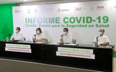 SLP NO ESTÁ EXENTO DE UN REBROTE DE COVID-19, NO NOS RELAJEMOS: MÓNICA RANGEL.