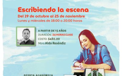 IPBA INVITA A PARTICIPAR EN SU TALLER DIGITAL “ESCRIBIENDO LA ESCENA”