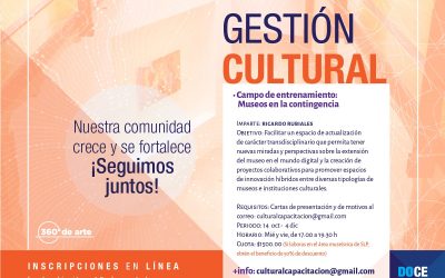 PROGRAMA DE CAPACITACIÓN CULTURAL DEL CEART OFRECERÁR REFLEXIÓN SOBRE LOS NUEVOS RETOS EN LOS MUSEOS.