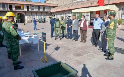 SEDENA REALIZA DESTRUCCIÓN DE ARMAS EN SLP.