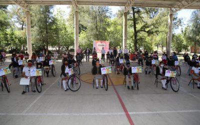 UNA BICI CON RUMBO, BENEFICIA A MILES DE ESTUDIANTES: DIF ESTATAL.