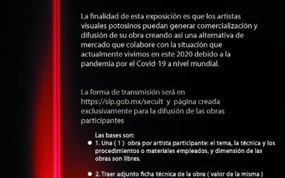 SECULT INVITA A EXPO-VENTA DE ARTISTAS POTOSINOS Y POTOSINAS