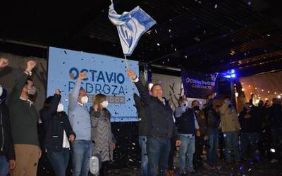 OCTAVIO PEDROZA ES EL GANADOR Y SE CONVIERTE EN EL CANDIDATO DEL PAN A LA GUBERNATURA