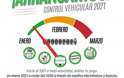 DURANTE ENERO, EL PAGO DE CONTROL VEHICULAR CON TARIFA DE 2020: DANIEL PEDROZA.