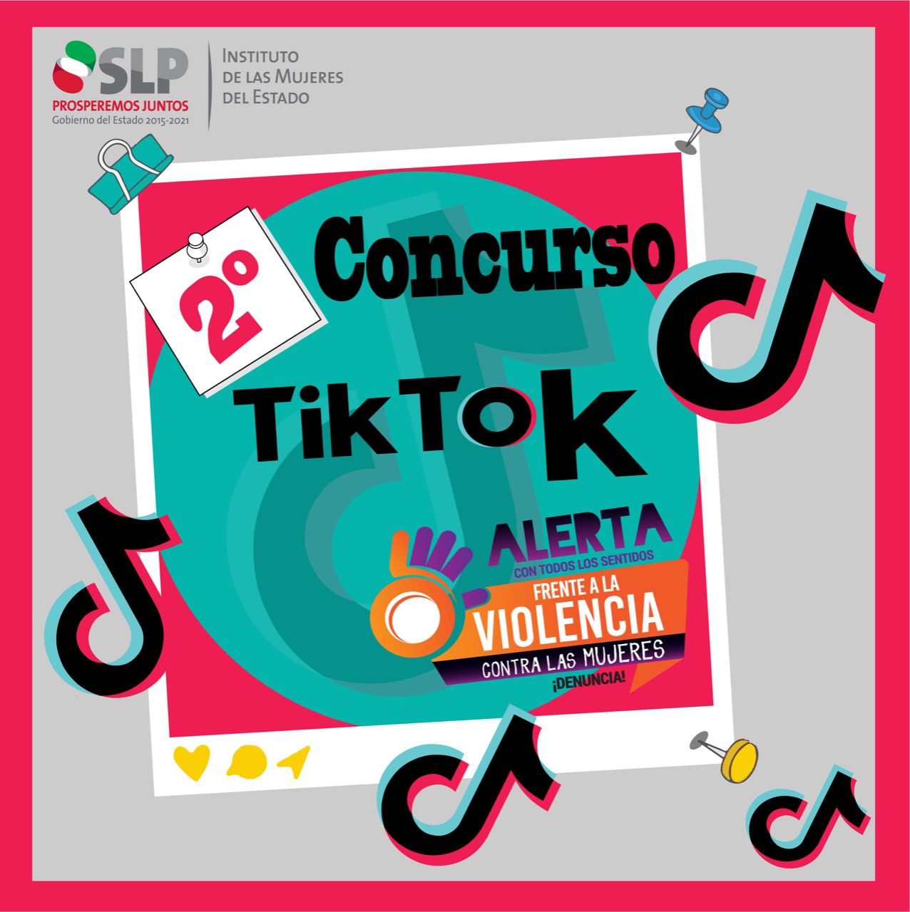 CONTINÚA ABIERTA CONVOCATORIA PARA 2º CONCURSO DE TIK TOK CONTRA LA  VIOLENCIA HACIA LAS MUJERES - Altervision