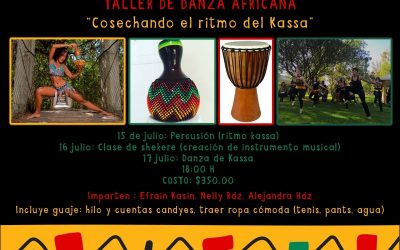 SECULT PROMUEVE TALLER DE DANZA AFRICANA