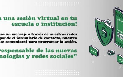 OFRECE SECESP PLÁTICAS VIRTUALES SOBRE EL USO RESPONSABLE DE LAS TECNOLOGÍAS Y REDES SOCIALES