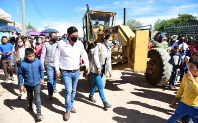 RICARDO GALLARDO ARRANCA OBRAS EN VILLA DE RAMOS