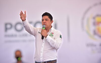 RICARDO GALLARDO ANUNCIA ENTREGA DE UN MILLÓN DE BECAS ALIMENTARIAS