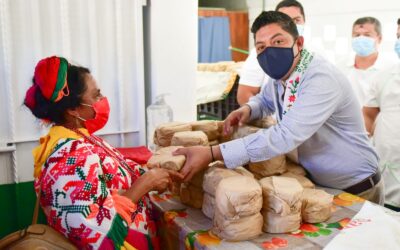 RICARDO GALLARDO ARRANCA EL PROGRAMA SUBSIDIO A TORTILLA EN LA HUASTECA