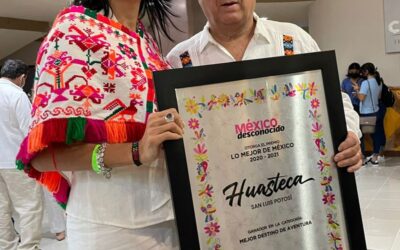 RECIBE LA HUASTECA POTOSINA PREMIO COMO “MEJOR DESTINO DE AVENTURA”