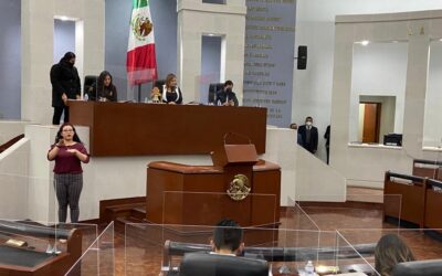 EN SESIÓN DE LA DIPUTACIÓN PERMANENTE LA DIP. CINTHIA VERÓNICA PRESENTÓ INICIATIVA PARA REFORMAR EL CÓDIGO PROCESAL ADMINISTRATIVO PARA EL ESTADO