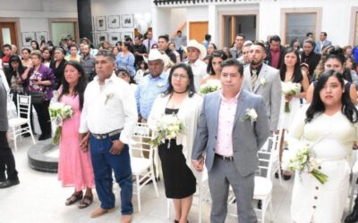 DIF ESTATAL FORTALECE LA UNIÓN FAMILIAR CON “MATRIMONIOS COLECTIVOS”