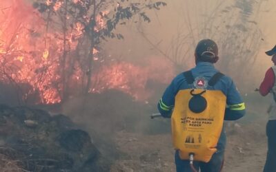 CONTINÚA PC ATENDIENDO REPORTES DE INCENDIO