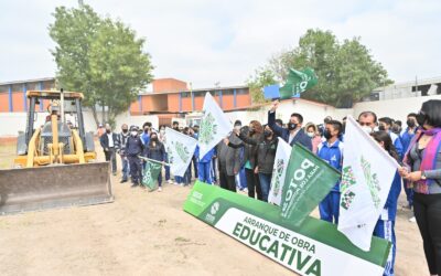 RICARDO GALLARDO AMPLÍA Y EQUIPA LA SECUNDARIA “DIONISIO ZAVALA”