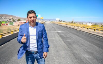 GOBERNADOR CONSTATA AVANCE DE OBRAS EN BULEVAR ROCHA CORDERO