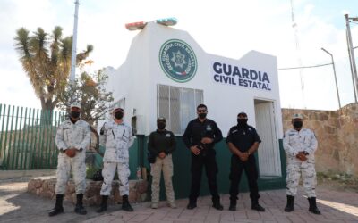 MÓDULOS DE LA GUARDIA CIVIL ESTATAL EN LA FENAPO MANTIENEN EFECTIVA ATENCIÓN A VISITANTES